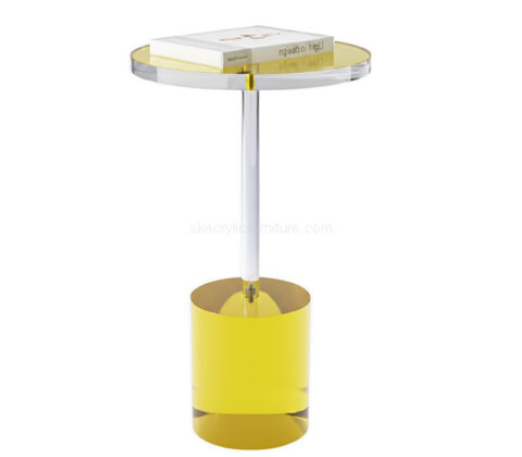 Custom acrylic minimalist drink table