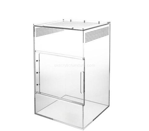 Custom acrylic insect terrarium