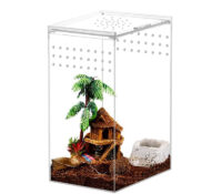 Custom acrylic reptile insect breeding box AB-254 Custom acrylic reptile insect breeding box