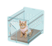 Custom acrylic indoor end table cat house AB-255 Custom acrylic indoor end table cat house