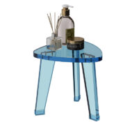 Custom acrylic triangle shower foot rest AC-245 Custom acrylic triangle shower foot rest