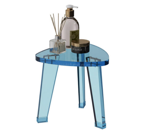 Custom acrylic triangle shower foot rest