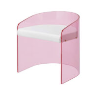 Custom acrylic U shape dining chair AC-249 Custom acrylic U shape dining chair