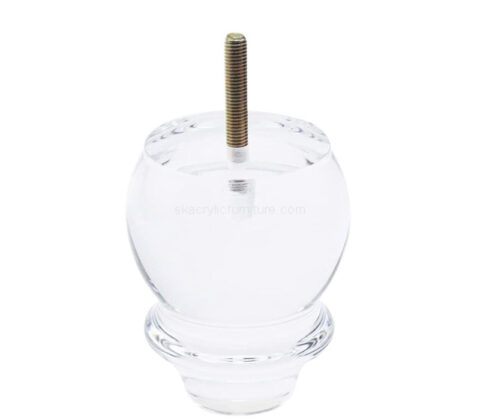 Custom acrylic DIY furniture cabinet leg