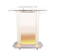 Custom acrylic LED church pulpit AP-1367 Custom acrylic LED church pulpit