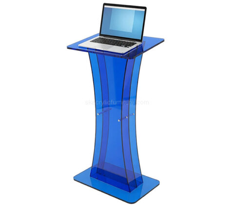 Custom acrylic events podium stand