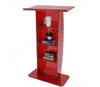 Custom acrylic presentation podium stand AP-1371 Custom acrylic presentation podium stand