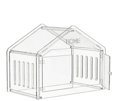 Custom acrylic inside dog house