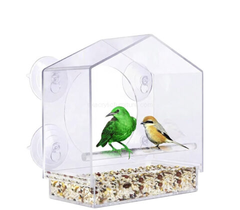 Custom acrylic wall pet bird cage