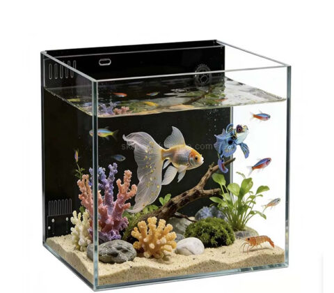 Custom acrylic desktop fish tank