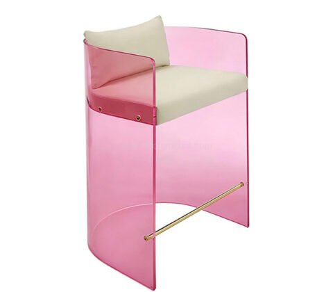 Custom acrylic semicircle hotel chair