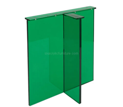 Custom acrylic coffee table leg