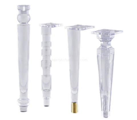 Custom acrylic furniture foot