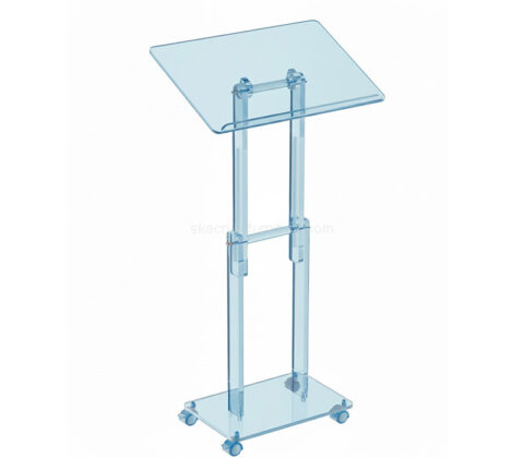 Custom acrylic wedding speeches podium stand