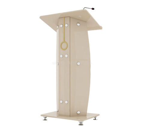 Custom acrylic exquisite speech stand