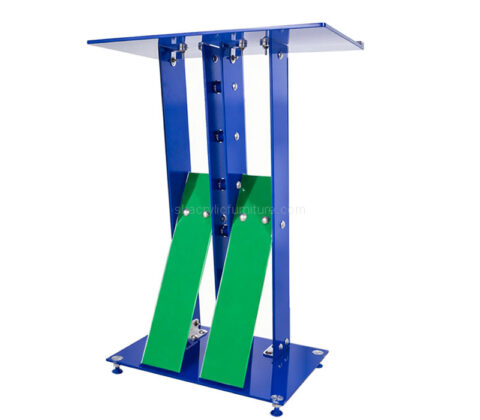 Custom acrylic commercial podium furniture