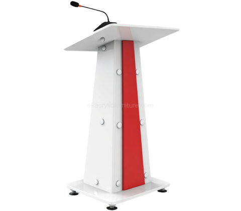 Custom acrylic speeches podium furniture