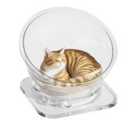 Custom acrylic summer space capsule cat nest AB-270 Custom acrylic summer space capsule cat nest