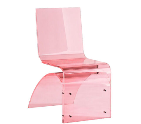 Custom acrylic leisure chair