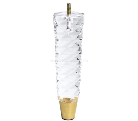 Custom acrylic furniture foot for table