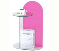 Custom acrylic luxury small nightstand with storage AT-1292 Custom acrylic luxury small nightstand with storage