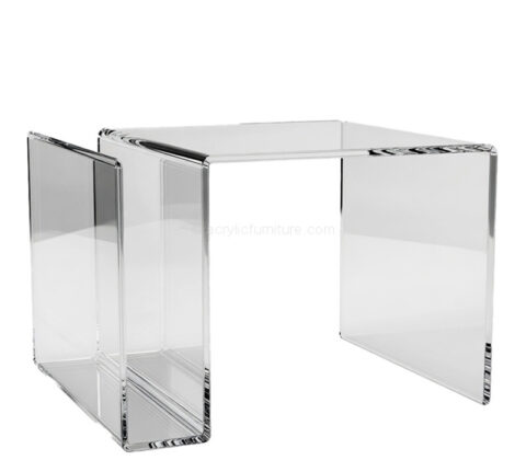 Custom acrylic nesting side table