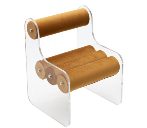 Custom acrylic bedroom backrest casual chair