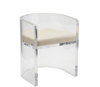 Custom acrylic leisure makeup chair AC-268 Custom acrylic leisure makeup chair