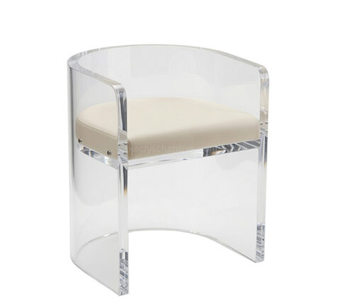 Custom acrylic leisure makeup chair