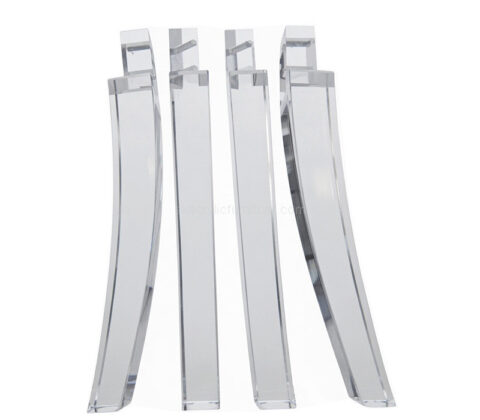 Custom acrylic furniture chair legs