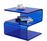 Custom acrylic S shaped end table AT-1311 Custom acrylic S shaped end table