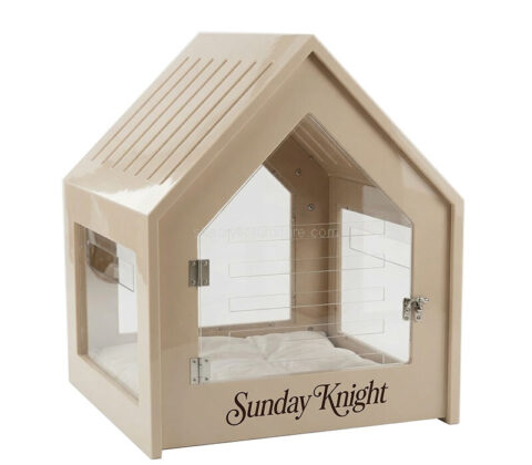 Custom acrylic luxury cat small dogs pet house