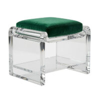 Custom acrylic makeup stool AC-279 Custom acrylic makeup stool