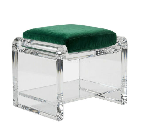Custom acrylic makeup stool