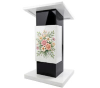 Custom acrylic conferences lectern podium stand AP-1395 Custom acrylic conferences lectern podium stand