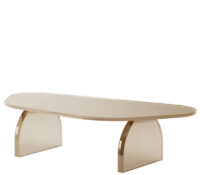 Custom irregularly shaped acrylic coffee table AT-1320 Custom irregularly shaped acrylic coffee table