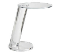 Custom round acrylic accent table AT-1321 Custom round acrylic accent table