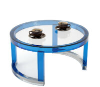 Custom round acrylic home decor coffee table AT-1325 Custom round acrylic home decor coffee table