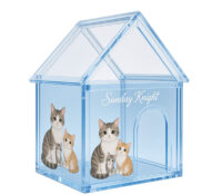 Custom acrylic indoor cats family house AB-295 Custom acrylic indoor cats family house