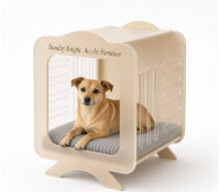 Custom acrylic indoor dog pet bed AB-303 Custom acrylic indoor dog pet bed