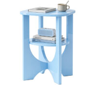 Custom acrylic side coffee table with small spaces AT-1333 Custom acrylic side coffee table with small spaces