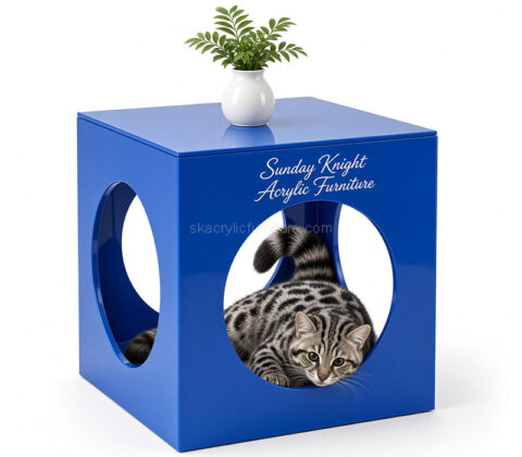 Custom human & cat shared table